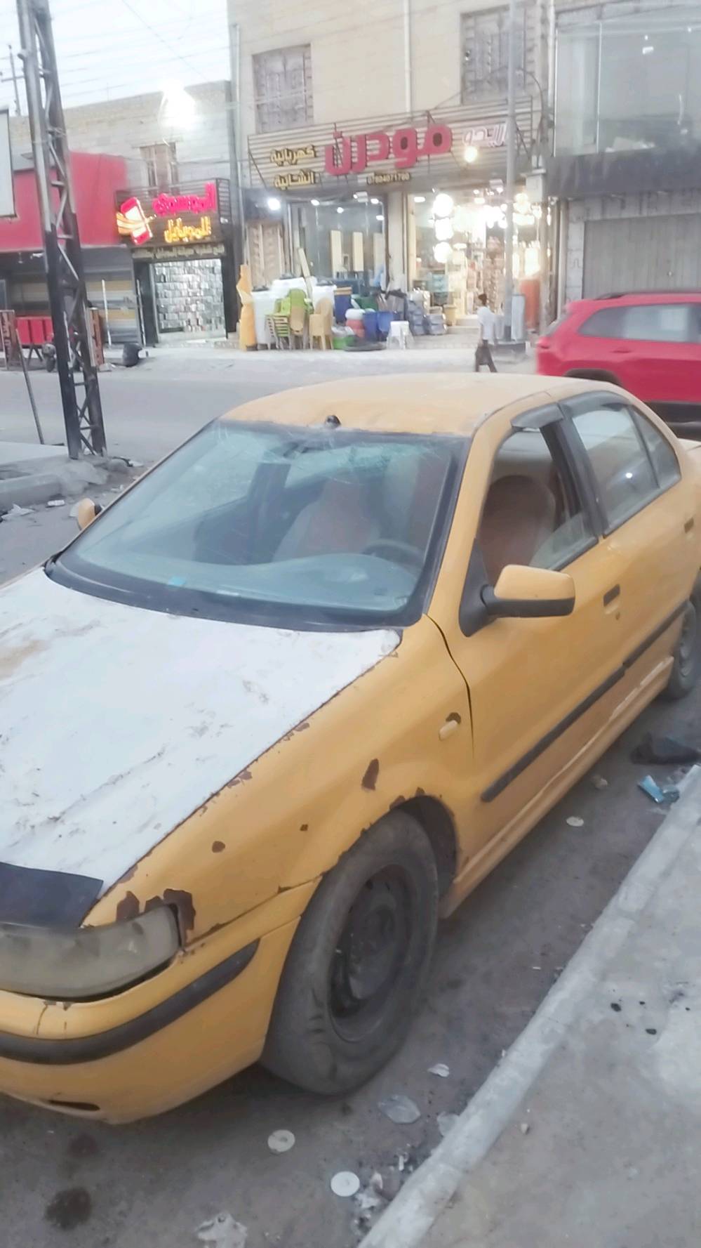 سلام عليكم سمند موديل ١٢ رقم بصره راعيه بالبصره محوره كورلا كير مكينه سنويه صاقطه ب١٧ مكانها ناصرية مركز سعرها ١٦ وبيها مجال