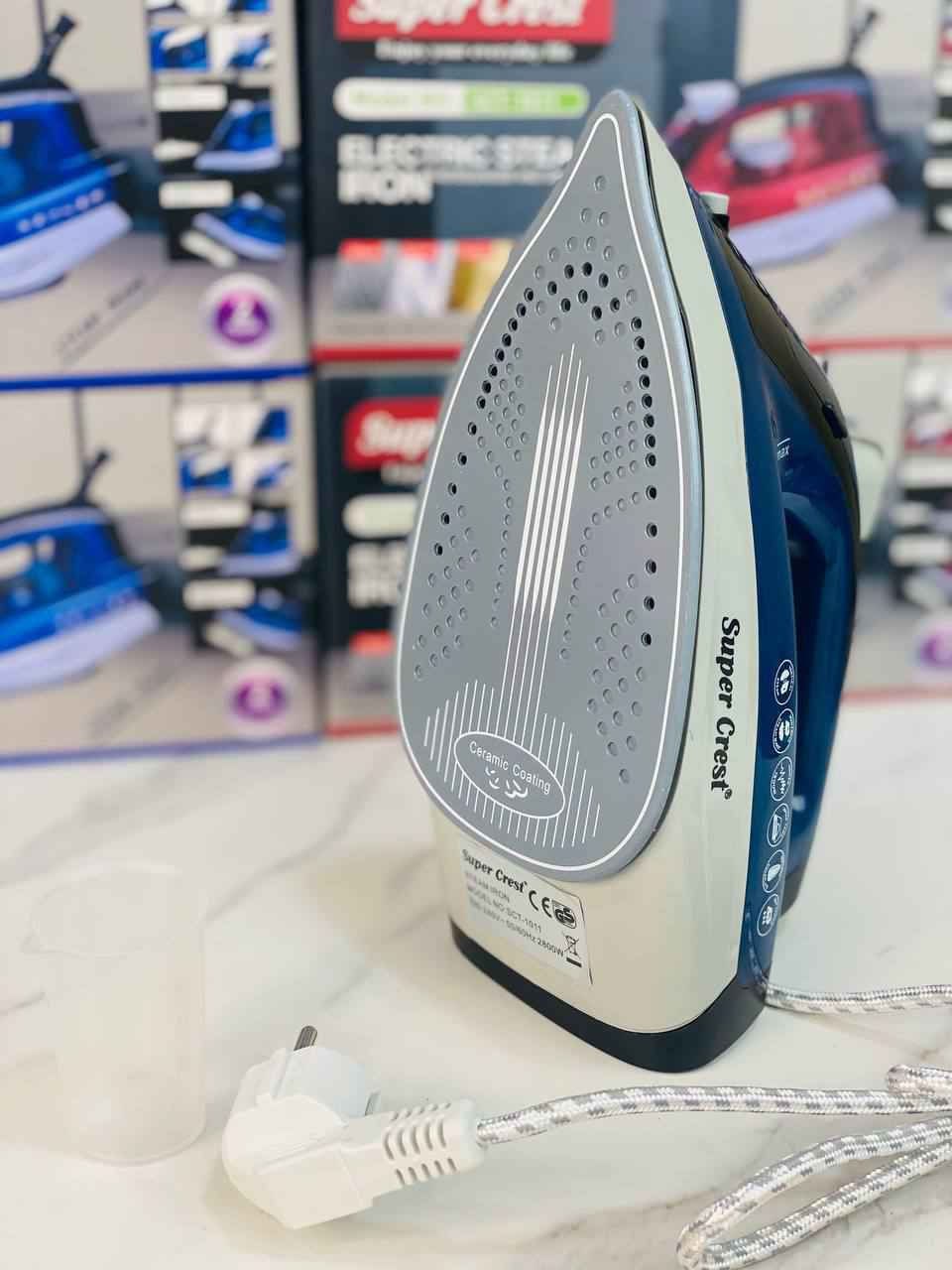 مكواة سوبر كريست الالماني 🇩🇪
# Super crest
✅ اوتي قاعدة من السيراميك - تعامل مع التجاعيد العميقة بأقل جهد مطلوب بفضل طلاء السيراميك غير اللاصق الذي يوفر انزلاقًا سهلًا على جميع الأقمشة، من الساتان الناعم إلى بياضات السرير السميكة.

✅ وظيفة كوي مزدوجة - تحتوي المكواة على وضعين، انفجار البخار . والبخار الكثيف يجعل القماش رطبًا، ويتبعه الحرارة، ف يجعل السطح بالكامل متساويًا. تساعد وظيفة انفجار البخار أيضًا في إعطاء نتيجة كوي واضحة.

✅ وظيفة مضادة للتكلس والتنظيف الذاتي - يمنع نظام إيقاف التنقيط التسرب لتجنب البقع من قطرات الماء - والكوي بثقة في أي درجة حرارة. تساعد وظائف مكافحة التكلس والتنظيف الذاتي على منع تراكم الجير - وهو أمر يمكن أن يمنعه من العمل بكفاءة.

✅ تحكم متغير في درجة الحرارة، وظيفة الرش - يمكنك بسهولة ضبط درجة الحرارة وفقًا لنوع القماش عن طريق تحريك التحكم في درجة الحرارة القابل للدوران.
#الاصلي المنشأ ألماني🇩🇪💯

توصيل مجاني لكل محافظات العراق 

للطلب مراسلتي 💜 بغداد, العراق


**إذا كنت صاحب هذا الإعلان وتريد حذفه لأي سبب، رجاءا أرسل رسالة إلى الدعم الفني**