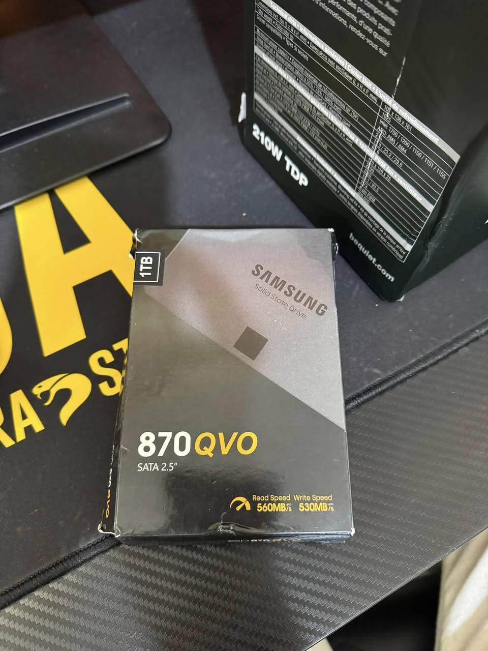 مبرد معالج جديد dark rock 5 شركه المانيه كلش قويه سعره بالامزون 130 الف رايده ب100
هارد ssd 1t samsung سعر 120 الف  القطع جديده الهارد بس مفحوص


**إذا كنت صاحب هذا الإعلان وتريد حذفه لأي سبب، رجاءا أرسل رسالة إلى الدعم الفني**