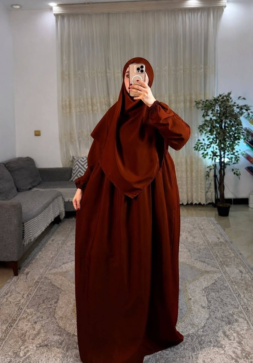 🧵 قماش سندريلا الأصلي — درجة أولى حرير💯✔️ 
👗 زي شرعي قطعتين
🎨 متوفر بـ 7 ألوان مميزة
📏 فري سايز — يلبس من وزن 60 إلى 90


**إذا كنت صاحب هذا الإعلان وتريد حذفه لأي سبب، رجاءا أرسل رسالة إلى الدعم الفني**