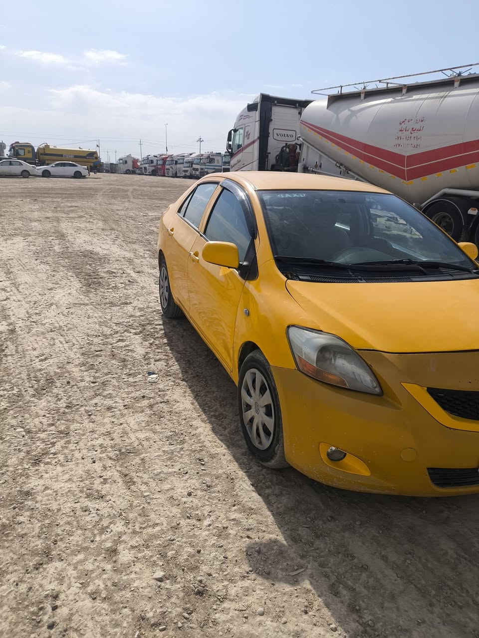 للبيع يارس خليجي موديل 2009 محرك حجم 16 تبريد شغال سنويه لل27 شرط التحويل مشروع وطني تحويلها بكركوك يصير وبطاقه بانزين بيها سياره مابيها دواخل ولاشواصي سعرها 65 وبيها مجال مكانها كركوك حزيران ‏‪0776 909 2434‬‏ مكلف بالنشر
