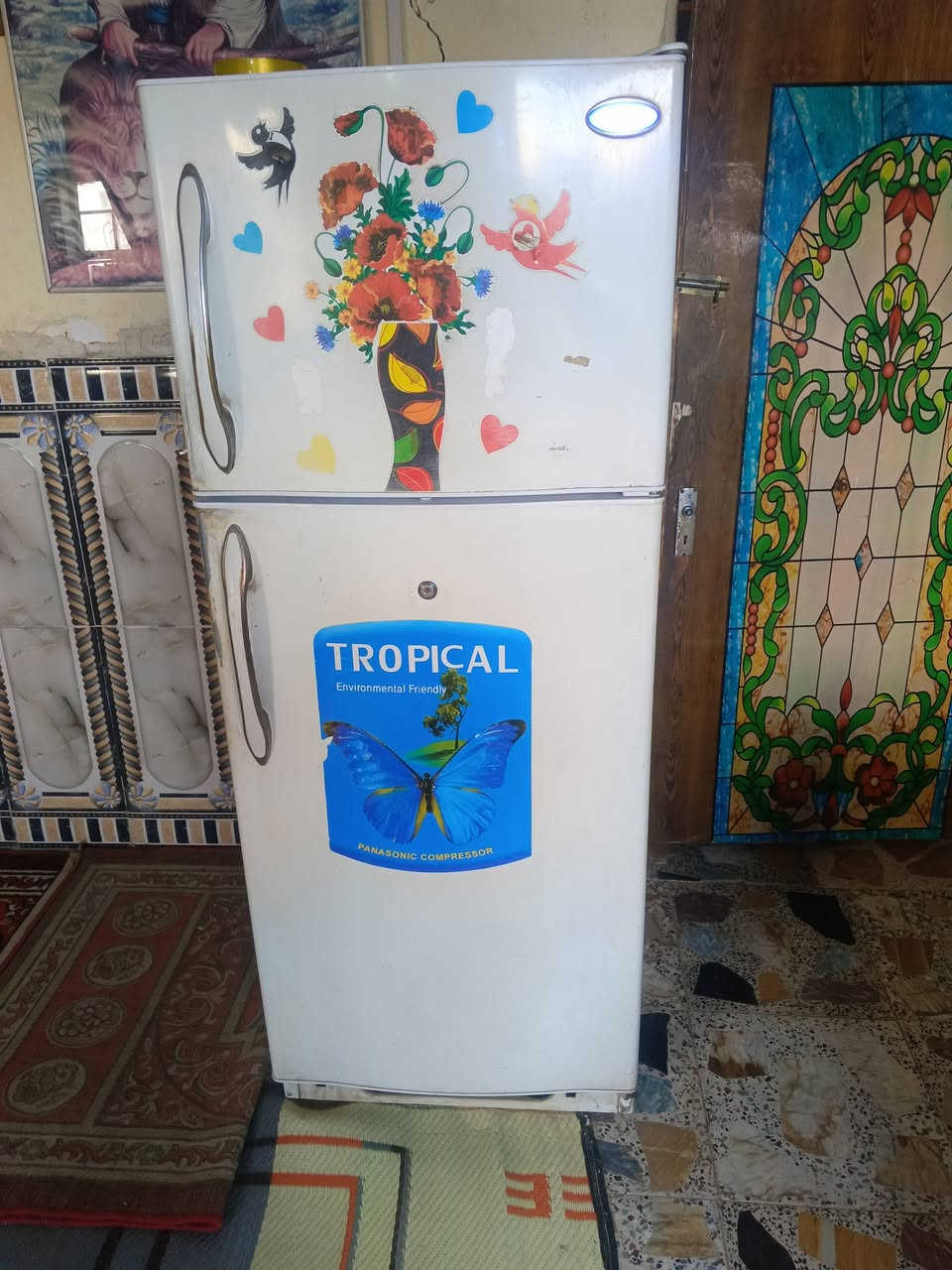 سلام عليكم ثلاجه شرط الشغل للبيع سعر 150الف طباخ شرط الشغل سعر 170الف الستفسار اتصال على رقم ***********
