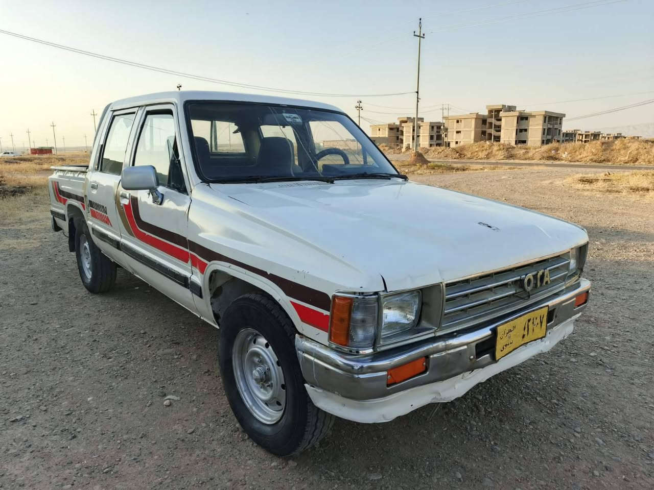 تويتا پيكاب مؤديل 85 گير مه كينه به شرت سه نه وه
وه كه له له گه ل به شرت حاسيب ئاوليت بي دعم بي له دراو مالي كه سه بت چوار تي لؤكه بؤ به سرو نرخ 23ماعامه  ***********ئاسيا***********
