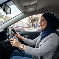 توصيل خاص • خطوط توصيل • للسيدات فقط • مواصلات الموصل • قيادة نسائية •...