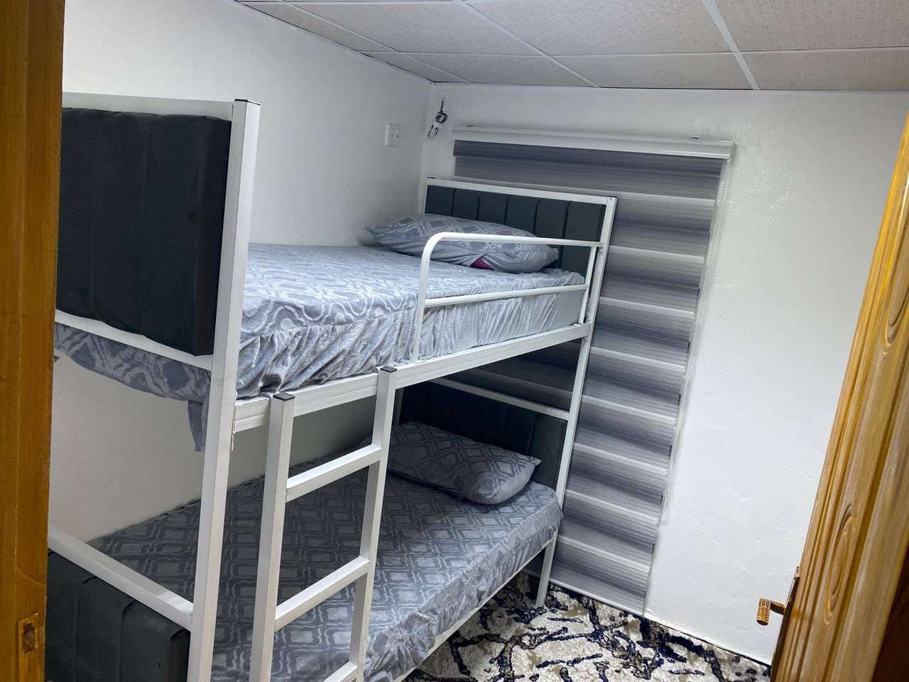 سرير حديد ابيض او اسود
سرير حديد طابقين 
سرير حديد ودوشمة طابقين
قياس 90 في 190 
او اي قياس حسب الطلب 
السعر ٢٠٥ الف
التوصيل داخل بغداد مجاناً
@إشارة


**إذا كنت صاحب هذا الإعلان وتريد حذفه لأي سبب، رجاءا أرسل رسالة إلى الدعم الفني**