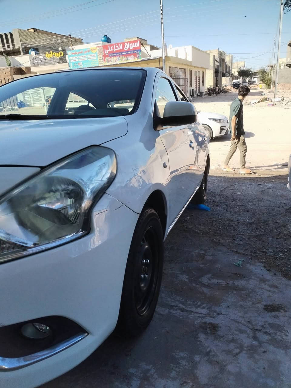 سلام عليكم
نيسان صني للبيع رقم اربيل القديم بيه صبغ بالدور الجاملغ الخلفي وبارد للجاملغ للامامي سنويه بعده ماساقطه مكاني نجف للستفسار الاتصال علئ رقم*********** السعر 112وبيه مجال
