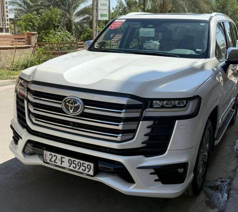 لاندكروز 2025 الفئة VX LIMITED S تون تيربو اخوان مو فقط VX

ضمان شركة ساز رقم اربيل مميز

+ملفة PPF ضمان 10 سنوات 
مكفولة كفالة عامة 

ماشية 25 الف سيارة جديده جداً وستخدام شخصي
 
صيانة تبديل دهن وفلاتر بالشركة مجاناً

مواصفات فوول :
1. ﻿﻿﻿تون تيربو
2. ﻿﻿﻿حساسات محيطية - رادار امامي خلفي جانبي 360
درجة
3-تحكمات 4جهات تحديد مسار قيادة ذاتيه حساس
ستيرن رجاج
1. ﻿﻿مقاعد كهرباء امامي وخلفي + تدفئه تبريد
2. ﻿﻿﻿كامرات محيطية 360 درجة
3. ﻿﻿﻿لايتات استشعار مع الجو�JBL سماعات -7
4. ﻿﻿انارة داخلية شاشات خلفية
5. ﻿﻿كامرا مراية خلفية + مانع ضباب جانبي
6. ﻿﻿﻿ابواب شفط
7. ﻿﻿﻿﻿تحكمات قيادة 3 وضعيات
8. وغيرها من المواصفات المعروفه 

مكان السياره بغداد 

السعر : 920 وبيها مجال بسيط للشراي 

للأستفسار : 
***********
*********** بغداد, العراق
