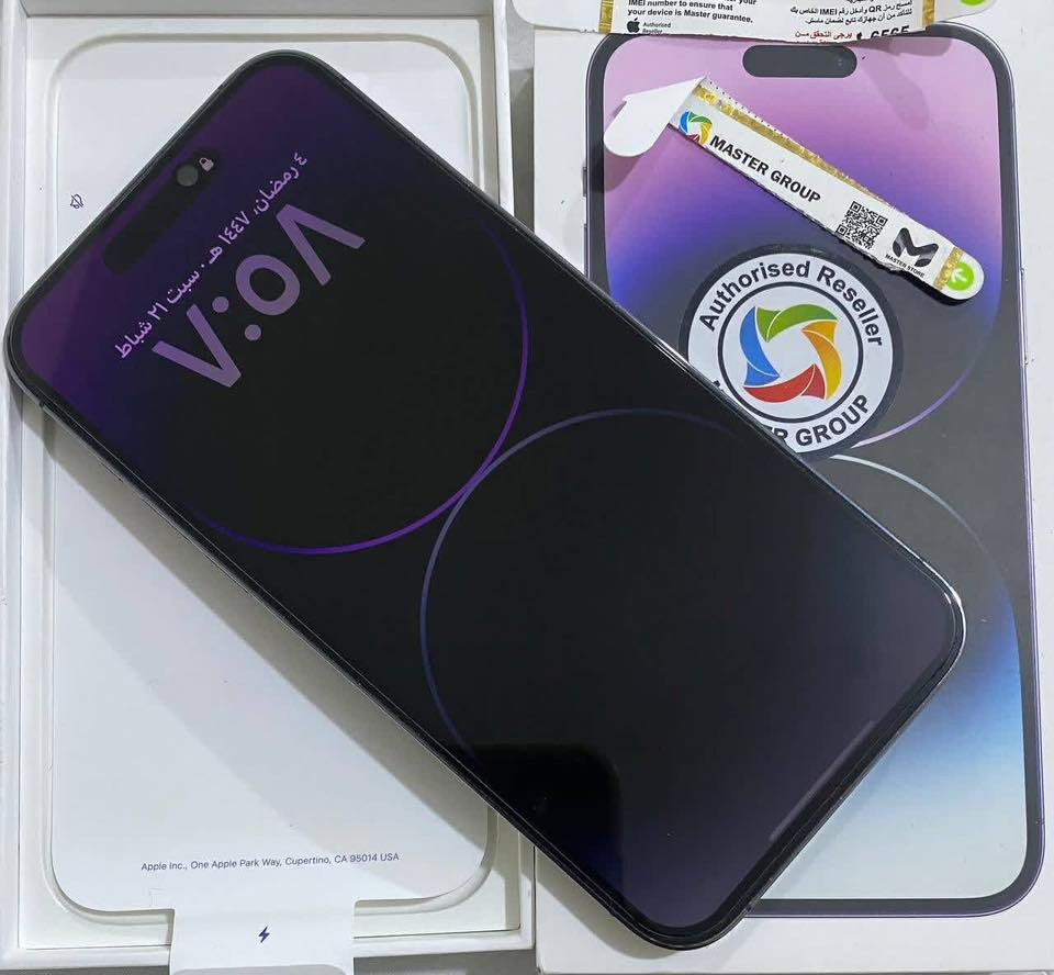 26.4.2 ‏iPhone 14 Pro Max بـطاريه 84 كفاله عامه من طول لطول

فقط ضهر مبدله ليزر ب٨٥ ألف 

جهاز ملحقات كامله 

نضافه ١٠٠/١٠٠ 

شرق أوسـط ماستر 💎 

بغداد الأمين 

*********** سعر 875 رجات الميشتر يعبر المنشور جهاز ماخضه اول منزل
