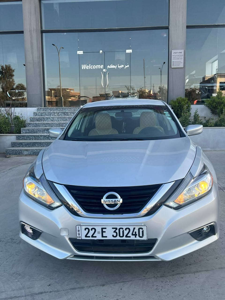 $$108
***********
نيسان التيما موديل 2016 مواصفات sv بصمه تحكمات سترين شاشه كاميرا ضرر بوند امريكي وبلعراق صفحه بدون دواخل  طخم امامي خلفي جديد رقم سنويه وهزه جديد
