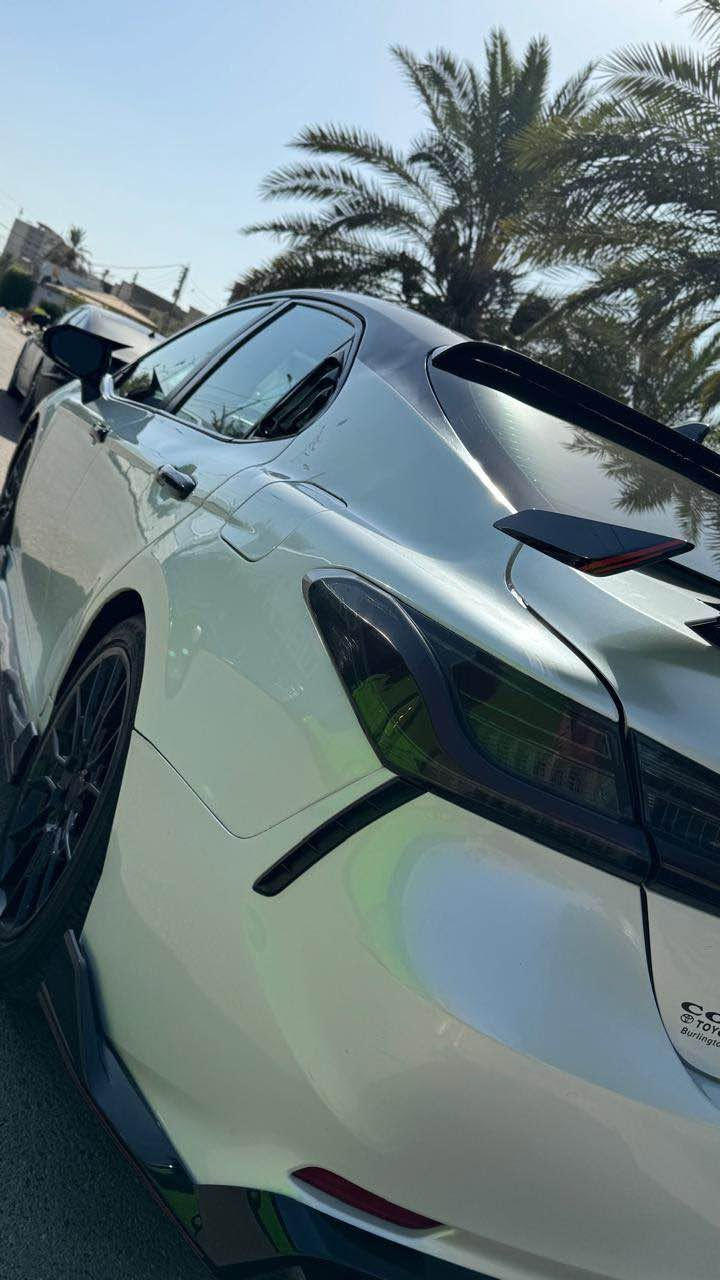 Toyota Camry TRD 2022
بيع او مراوس 
v6 3500cc 
رقم بغداد بسمي 
موصفات الTRD معروفه
لون ابيض سقف اسود
ماشي. 46الف مايل
كشنات مطرزة TRD
اكزوزت TRD
سستم صوت JBL دمام
بيها 4 قطع صبغ 
السعر 185$ بيها مجال بسيط 
بغداد السيديه 
*********** بغداد, العراق
