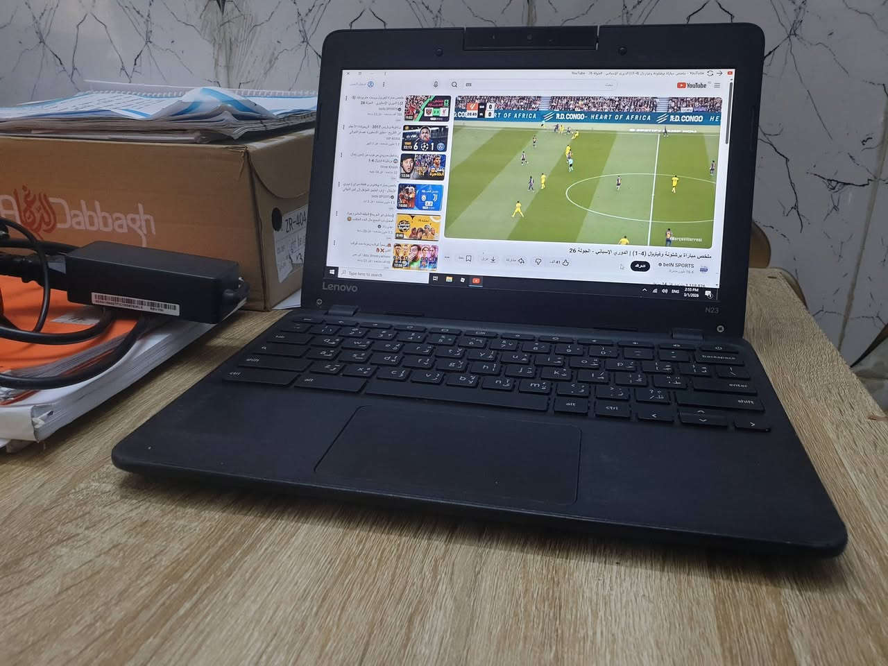 لابتوب للدراسه وتصفح نظيف شحن اكثر من ساعتين متواصل السعر 50 للاتصال ***********
