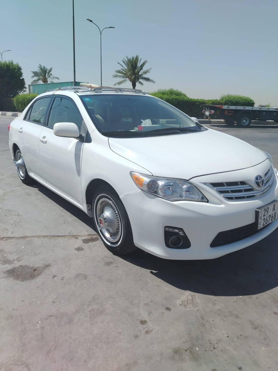 اسلام عليكم كورلا 14ابيض وارد امريكي حادث جاملغ امامي والجاملغ الثاني بي صبغ اثر اشخوط بدون حادث السياره جاهزه منكل صدر تبريد تخم تاير سياره جاهز واحله من الصوره مكاني حصوه بابل السعر 133$وبيه مجاله حك الجيه السياره بسمي ثاني يوم التحويل ***********
