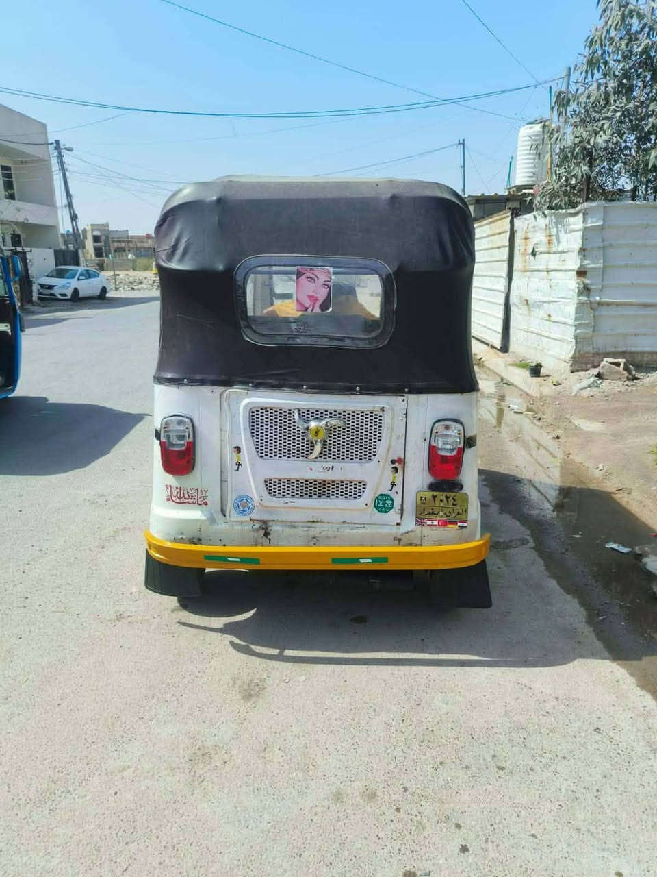 السلام عليكم تكتك موديل 18 جاهزه مابيهه نقص اوراق مكينه وكير خير من الله السعر 2800 مجال قليل مكان بغداد جديده ***********
