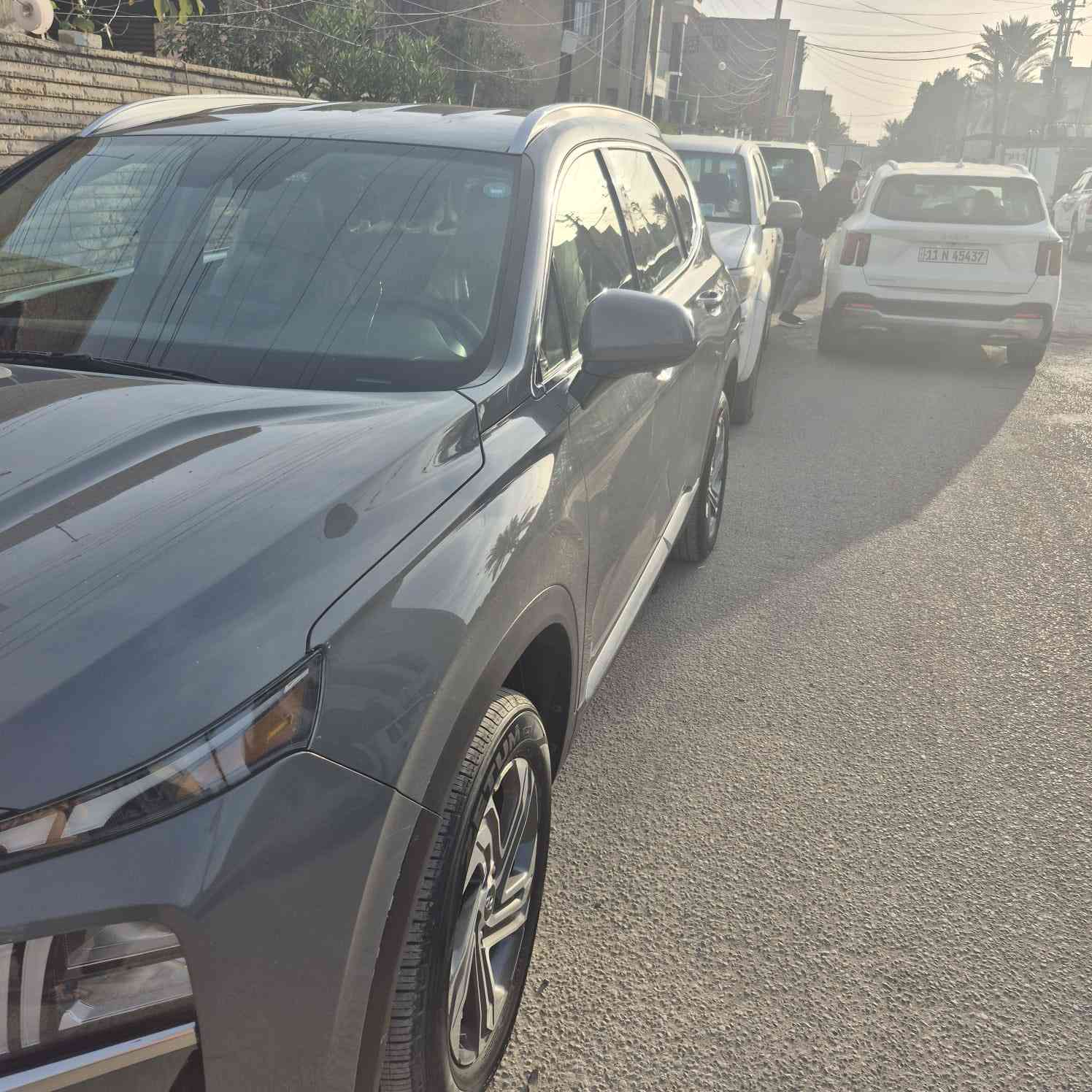 سنتافي 22 السياره حادثها سرقه جاملق و باب بس السياره جديده حيل كلشي كفاله بيها من صبغ و طخات الشراي ينتصل عله الرقم *********** واتساب متواجد سعر ب230
