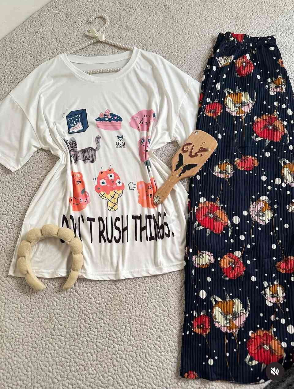 بس ب١٢ الف قطن ١٠٠٪؜ مع كيلوت عريض 
والتيشيرت يغطي الورك يجنن بس ب١٢ آخر كم قطعه❤️‍🔥


**إذا كنت صاحب هذا الإعلان وتريد حذفه لأي سبب، رجاءا أرسل رسالة إلى الدعم الفني**