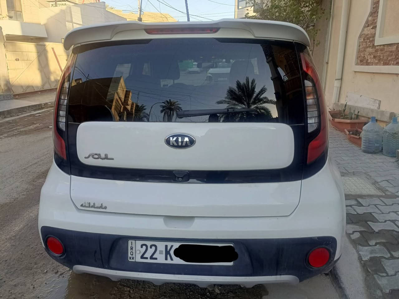 سلام عليكم كيا سول ٢٠١٩ وارد امريكي رقم اربيل محرك ٢٠٠٠ دوش السعر ١٣٠ وبيها مجال مكينة وكير مكفول 
الرقم ***********
