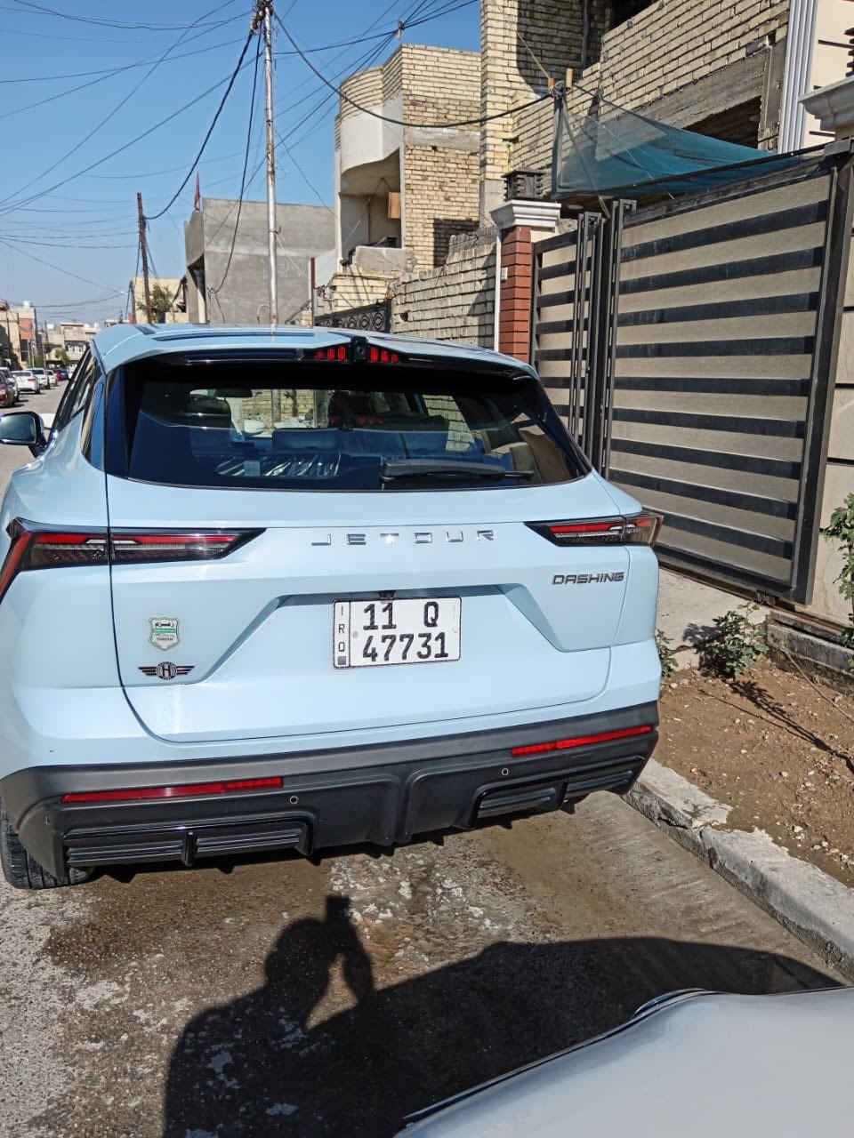 للبيع جيتور داشنك لون سموك مميز موديل ٢٠٢٤ بعدهه بحاله الوكاله ماشيه ١٣ الف كم السياره اخت الزيرو رقم بغداد بأسمي  مكان السياره بغداد الكرخ السعر. ٢٤ مليون وبيهه  مجال السياره داخل ضمان شركه هارلم والضمان بأسمي داخل الضمان بأسمي وتبديلاتهه الدهن والادامه كلهه داخل الشركه مع الفواتير 
 للأستفسار اتصال على الارقام التاليه 
‏***********اتصال فقط 
‏***********واتسب فقط
