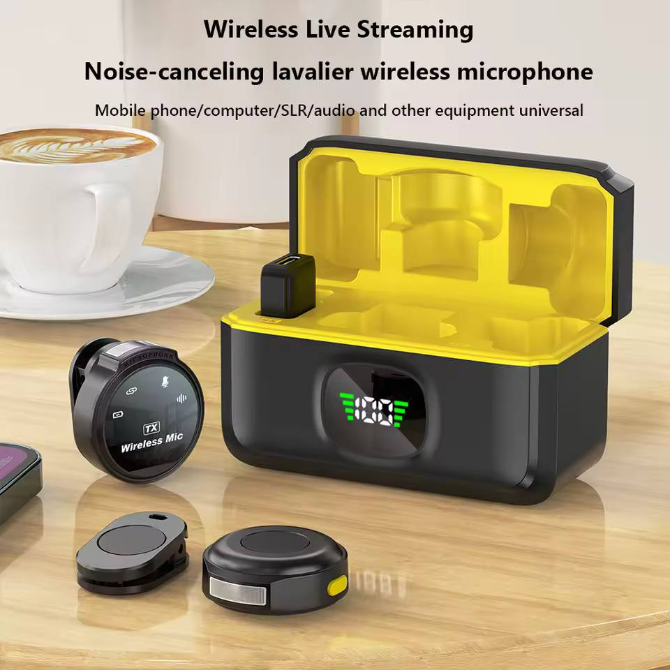 🎤 نك مايك لاسلكي J6 – صوت أوضح بتسجيلاتك اليومية
إذا عندك تصوير ريلز، بث مباشر، دروس، أو محتوى سوشيال ميديا
هذا المايك راح يسهّل عليك الشغل 👌
🔹 ليش تختاره؟
✔️ تسجيل صوت واضح ومستقر
✔️ يعمل لاسلكياً بدون تعقيد
✔️ تشغيل مباشر (شبّك واشتغل)
✔️ تصميم خفيف وسهل الاستخدام
✔️ مناسب للتصوير، البث المباشر، والمقاطع اليومية
🔹 مواصفات مختصرة:
▪️ مايك مزدوج (2 ميكروفون)
▪️ علبة شحن مع شاشة توضح البطارية
▪️ اتصال ثابت أثناء الاستخدام
▪️ يساعد على تقليل ضوضاء المكان
▪️ متوافق مع الأجهزة الداعمة
🔹 مناسب لـ:
صنّاع المحتوى – الطلاب – المدرسين – البائعين أونلاين – البث المباشر
📍 متوفر لدى:
مكتب علي الفرزدق للموبايل والحاسبات
📩 للمزيد من التفاصيل أو الطلب
راسلنا على الخاص الآن
انستكرام 
t_1ke
تيكتوك مكتب علي الفرزدق 
***********
