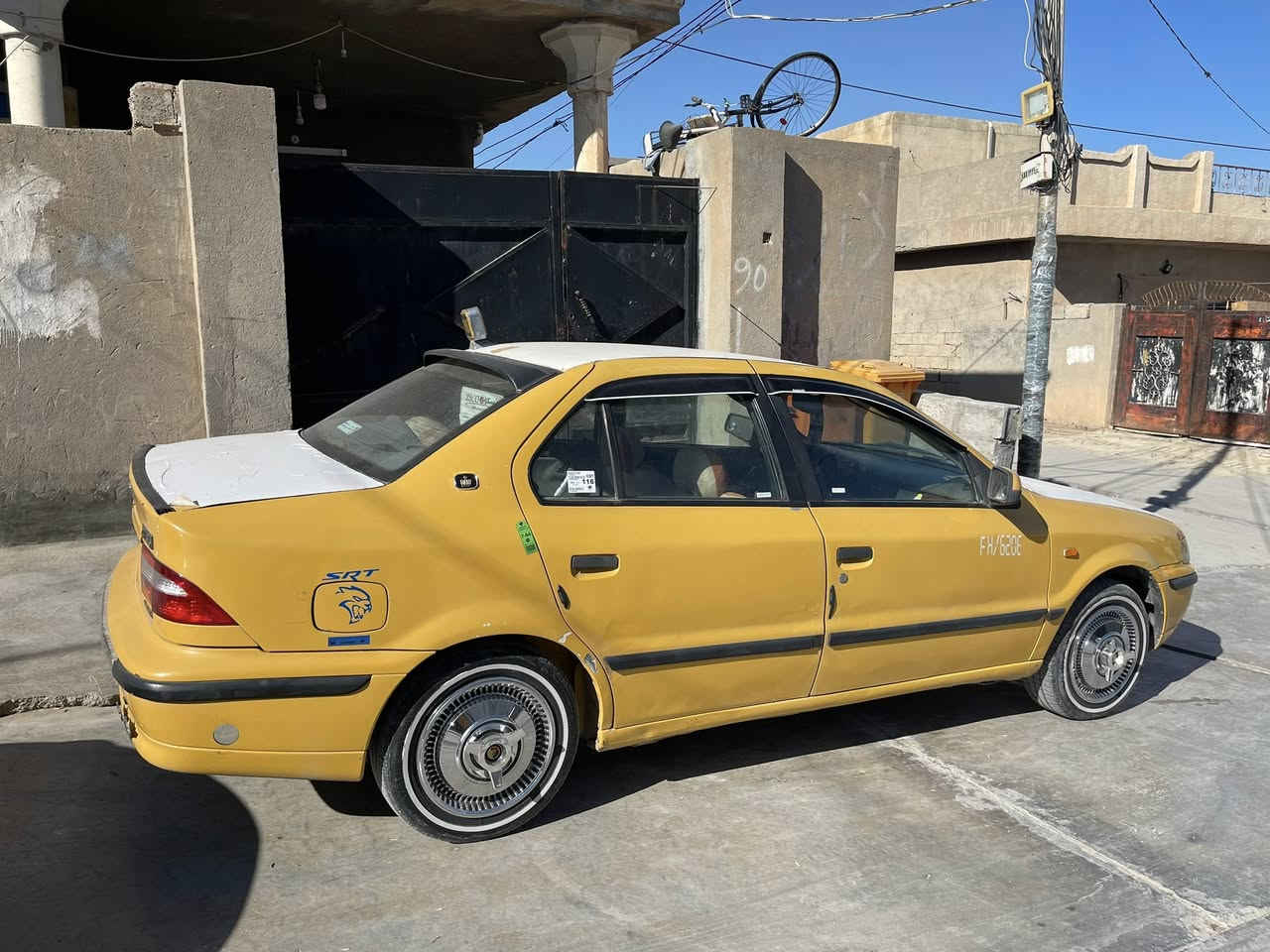 السلام عليكم
سمند موديل 2012 كرستال ناطق رقم بغداد مشروع وطني ضربه جاملغ خلفي خفيف بيه خياس بدوسات خفيف على كد شبر صبغ مابي السياره مكفوله من الصبغ تبريد شغال تدفئه شغال كامرا امامي خلفي شغال داخله جديد غرفته نظيف لايتات جديد بلاجكتورات نظيف كلها زنون كير او محرك بشرط شلعه قوي يشلع الكاع سنتر لوك شغال كهربائيات كلها شغال سعره 34 بيهه مجال حق الجيه مكاني ديالى خانقين  

للاستفسار الاتصال على الرقم //***********
