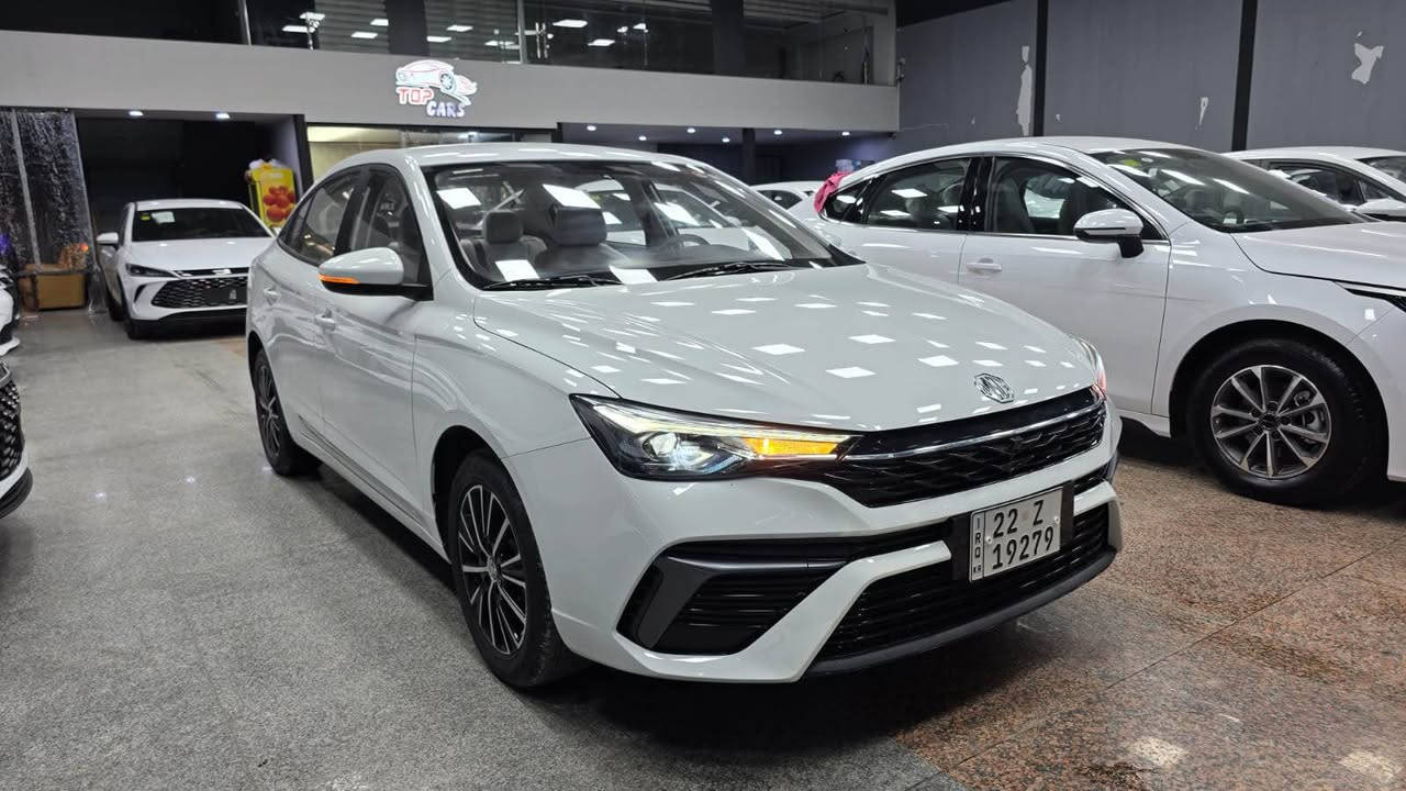 ئێم جی MG5 2025 .٦ ساڵ زەمان.
تەنیا 5هەزار کیلۆمەتر ڕۆیشتووە.
مواصفات کۆمفۆرت شکل نوێ بصمة شاشة.
ویل کڕۆم.ئۆتۆ هۆڵد.لایت لید و زینۆن.
سعر  115$💣 ورقة.     مۆبایل   ***********   
عنوان أربيل معرض تۆپ کارس أربيل, العراق
