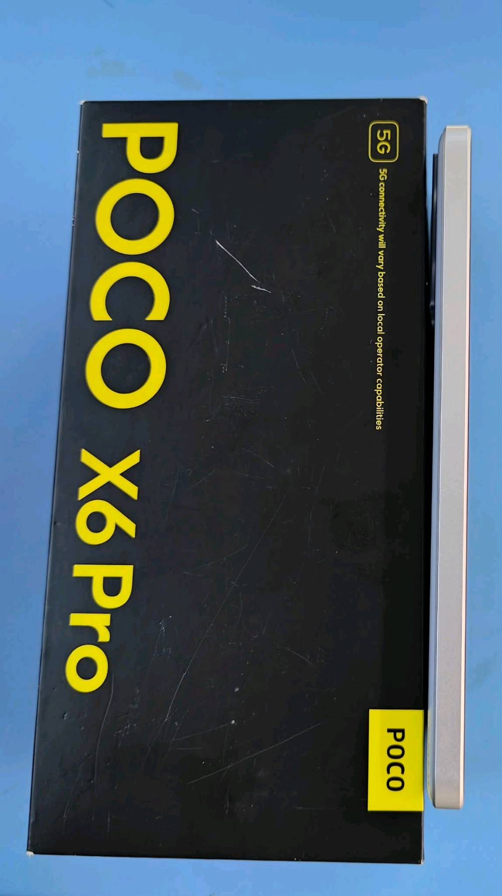 بوكو x6 برو 5G
ذاكره 512
عشوائيه 12 +6
شاشه اموليد 120 فريم
ببجي120 فريم
صوت ستريو دبل سبيكر
شحن 67 واط سريع
الجهاز نظيف كلش ملحقات كامله مع لاصق وحافظه
(المكان ديوانيه )