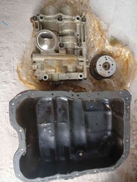 اويل بم + راجز + كيس مكينة 2400  حاويه شرط الضمان قيم وأخذ باليرضي الل...