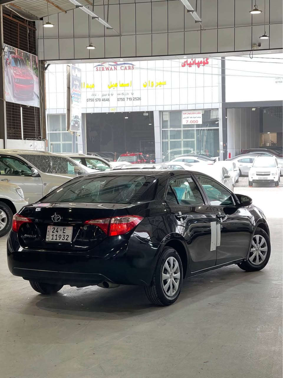 تۆیۆتا کۆڕۆڵا LE ٢٠١٨
٢ پارچەی بۆیاغە چاملغ و بۆنیت یەک تۆز ژۆرێی هەیە
گێڕ مەکینە تەبرید بەشرت
تحویل غەڕامە بەشرت
سەیارەکی بێ کێشەیە 
١٠٥ هەزار ڕۆیشتیە
بۆ پەیوەندی:-*********** واتسئاپ أربيل, العراق
