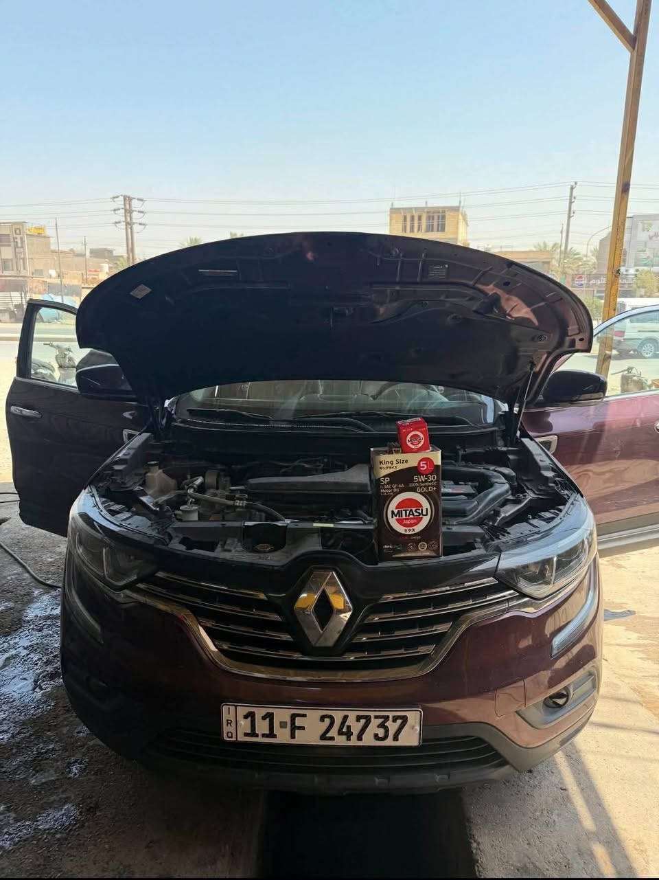 سلام عليكم 
رينو كوليوس 2019 بغداد ب اسمي مكفوله كفاله عامه تجي بلادي كير ومحرك نيسان 2500 فقط بارد بسيط  ب جاملغ الامامي  وبيها بدايه جراد ب قماره وبنيد 
حره سياره مواصفات عاديه سعرها 160 نزلته لل 140 ومراوس حسب القناعه مكاني بغداد الزعفرانيه
***********
