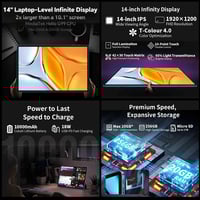 تكلست T70 • شاشة ١٤ بوصة • ٢٠ جيجا رام