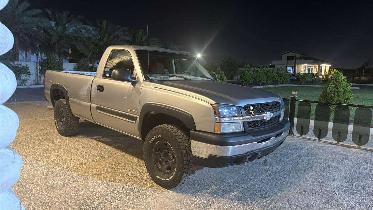 للبيع
سلفرادو 2004

سياره مالت مزاد 

فحل 

٨براغي

مكينه٨ مكفوله

كير مكفول 

تبريد شغال

تخم تاير

جاهزه بس تمشي معماله تترقم جميع المحافضات

مصبوغه عام شرط بدون ضربه تغير لون

مكان فلوجه

سعر90

***********
