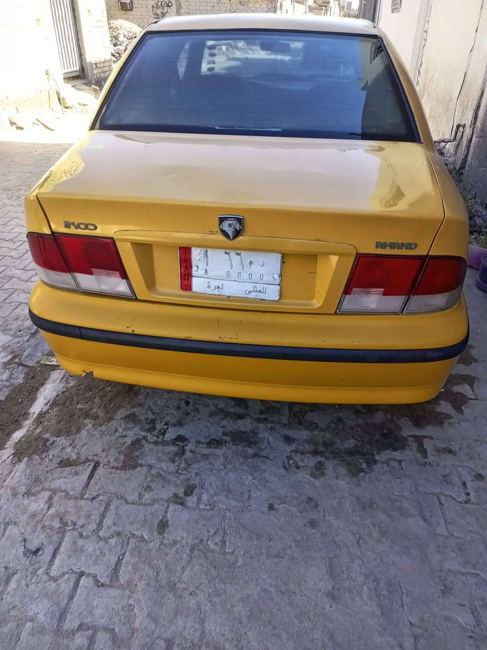 السلام عليكم سمند موديل عشرة رقم مثنى للبيع كير مكينه حداديه تخم تاير تبريد ثلج كهربائيات جاهزة ع اخر مصفرة هيئة وغرامات سنويه صار شهرين من صقطت مداور ثاني يوم 35 وبيها مجال بصيط رقم ***********
