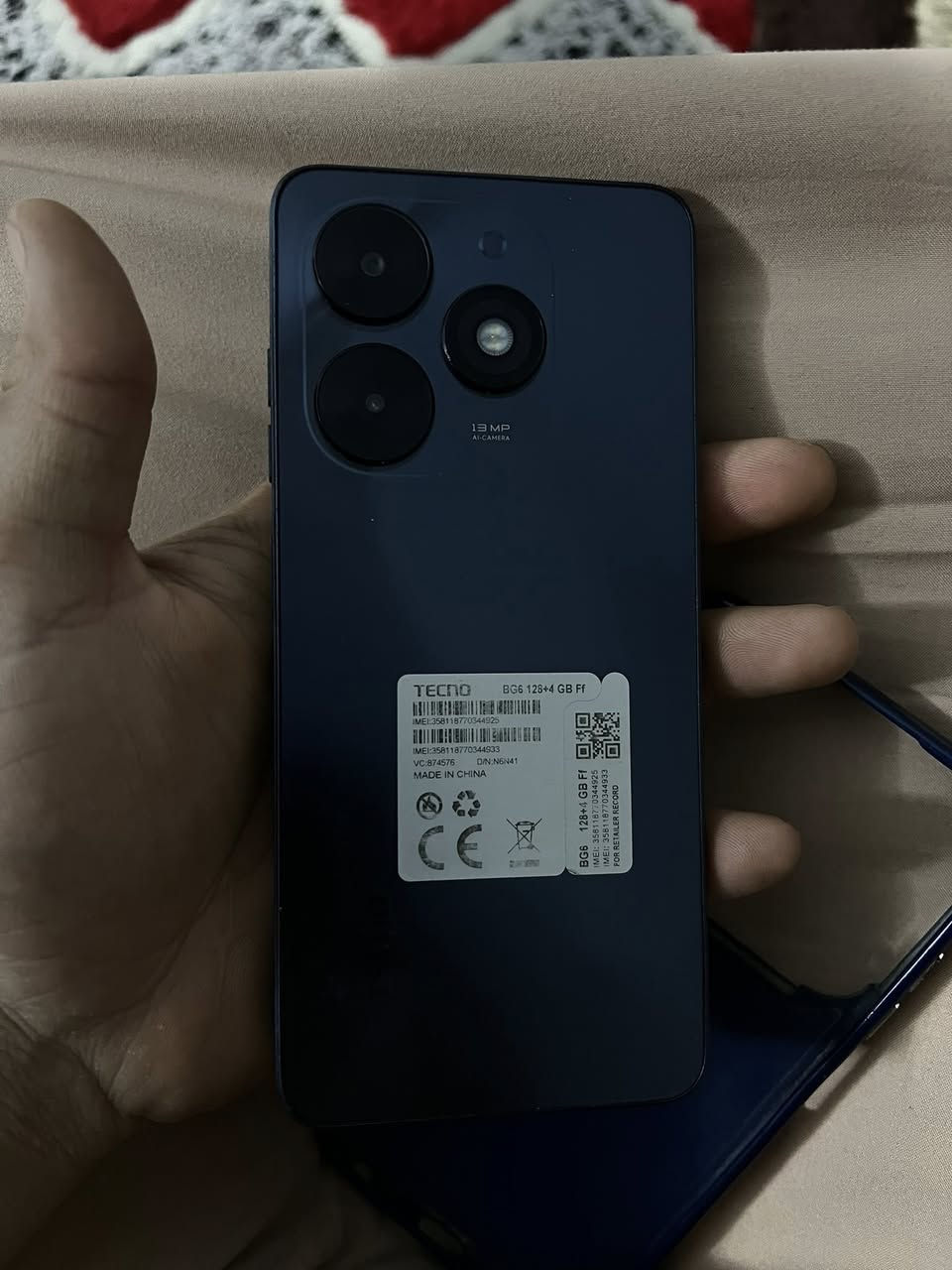 السلام عليكم 
موبايل تكنو سبارك گو 2024 
الموبايل بحالة جيدة جدا استخدام شهرين فقط 
مواصفاتة كلها كدامكم بالصورة ذاكرة 128 
اشتريته ب 200 الف 
ويا كارتونه 
و كيبل شحن 
الموبايل رايدة ب 125 محتاج واريد ابيعة 
الموبايل شرط الفحص 
البطارية حتة توصل يومين يالة تخلص
موبايل كلش حلو و خدمي
مكاني البصرة الزبير الريسز 
***********
