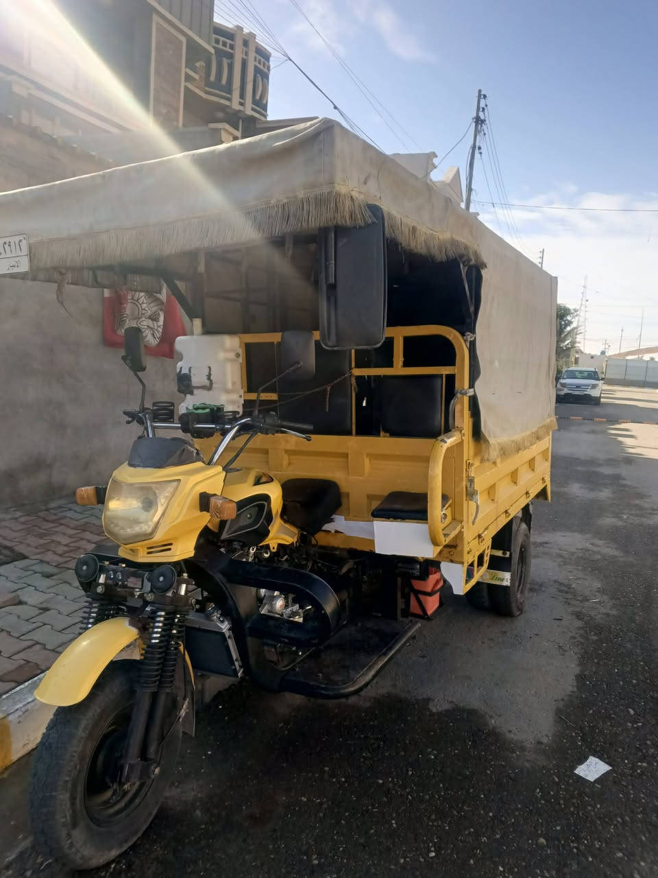 سلام عليكم
(مكلفة بل نشر)
طرطور هيوشة
نضفا مثل الي بل صور
محرك بعد جديد
رقم او سنوية
سعر2او نص بيها مجال شي بصيط
تواصل***********
العنوان التأميم
