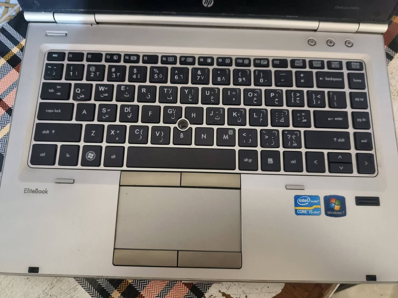 سلام عليكم لابتوب hp 
سعر 75 الف مع شاحن و ماوس 
64 بت  تطبيقات ( يوتيوب تلي كرام 
...... تطبيقات الدراسه) مكان بغداد محموديه الرقم ***********
