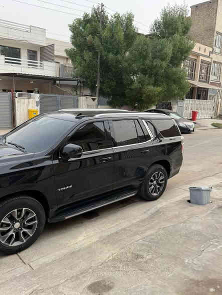 السلام عليكم للبيع 
تاهو  ‏ ( LT ) امريكي
موديل 22 

سياره بدون دواخل وبدون ايرباك 
صور حادث بالمنشور محرك مكفول برغي ما مفتوح تخم تايرات وصدر جديد

.المواصفات فووول عدا جكات 
ودوسات بدون كهرباء
.بانوراما 
.بصمة
بصمة ابواب 4
.تشغيل عن بعد 
.تحكم ستيرن جهتين 

.رادارات 

.تحديد مسار 

.قيادة ذاتيه 

.شاشة 

.كاميرات 360 درجة عدد ٨

.كشنات امامية  كهرباء 

.كشنات جلد 

.كشنات الخلفية كهرباء 
.كشن هزاز 
.ذاكرة خزن ميموري 
.لد امامي 
.لايت زنون
3 قطع تبريد 
7راكب 
.نقطة عمياء 
.صاجات 
.شاحن موبايل لاسلكي 
.نظام قيادة ( جبلي. رياضي . عادي .  )
.اناره داخلية LED
.سستم صوت سماعات boos
.ويل كب
.صندوك كهرباء ويفتح بحركه رجل
.حساسات امامية + خلفية 
.مري شفط كهرباء 
.ترحيب
.اشاير بالمري 
.ثلاجة 

 رقم بغداد تحويل مباشر
السعر 420 وبيهة مجال  
للاستفسار ***********
مكان بغداد حي الخضراء
