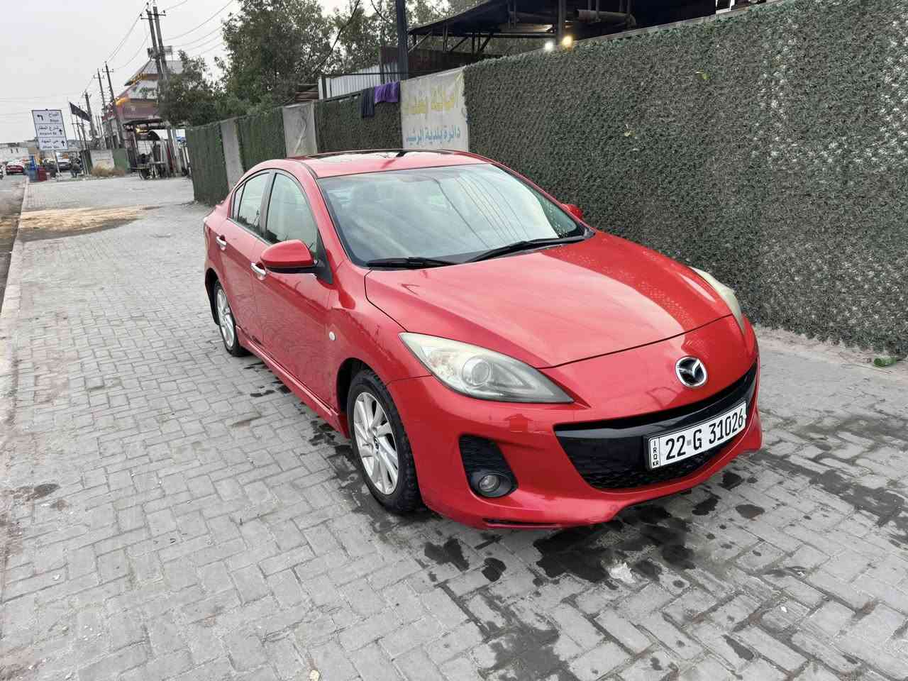 السلام عليكم
مازدا 3  2013 خليجي بدون حادث 
فول مواصفات 
بصمة تشغيل وابواب 
حساس 
كامرة 
شاشة كار بلاي كتر بلادي
ديل شاشة فول تحكم 4 جهات 
ويل كب 
دوس رياضي وسبادر بلادي 
مري شفط 
بروجكتر بلادي 
لايت زنون 
محرك 1600 
نقصة صدر  
 
المكان بغداد  الكرخ مقابيل حي الحسين 
***********
السعر 93 $
