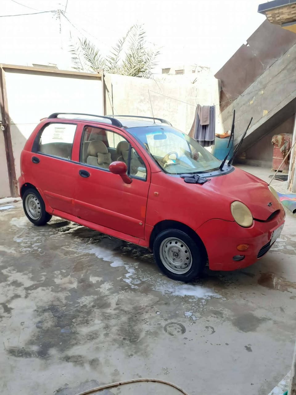 كيو كيو 2012
السياره مكينه مكفوله  كير اوتماتيك  كهربائيات شغاله تبريد شغال سياره مال بيت ونضيفه داخله حلو  رقم قادسيه راعيه بل قادسيه بيه نقوصات  بسيطه سعره 23 وبيه مجال  مكاني حله مركز  الرقم ***********
