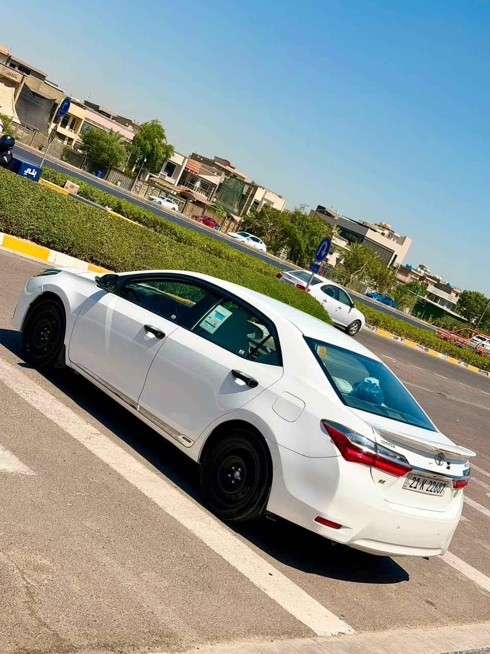 بيع او مراوس
السلام عليكم كورلا موديل 2018 ساس
بيهة قطعتين صبغ بدون دواخل جاملغ خلفي وباب 
مكينه كير شركه سياره جديد سعر 134 $ وبيهة مجال 
مكاني بغداد الوسفيه ***********

