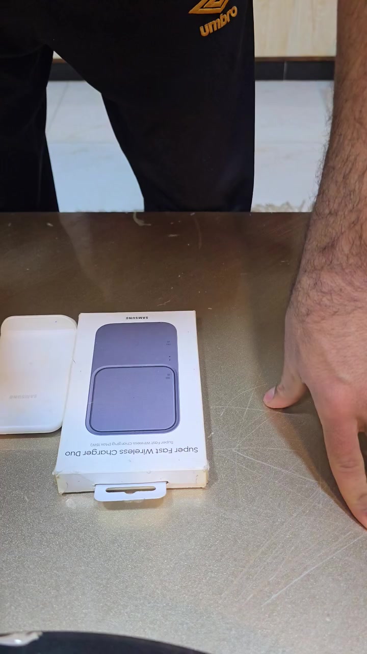 السلام عليكم قطعتين شاحن لاسلكي سامسونك اصلي وكالة
شاحن لاسلكي ثلاثي يشحن هاتف وساعة وسماعة ب٣٠
شاحن لاسلكي ثنائي يشحن هاتف وسماعة ب١٥


**إذا كنت صاحب هذا الإعلان وتريد حذفه لأي سبب، رجاءا أرسل رسالة إلى الدعم الفني**