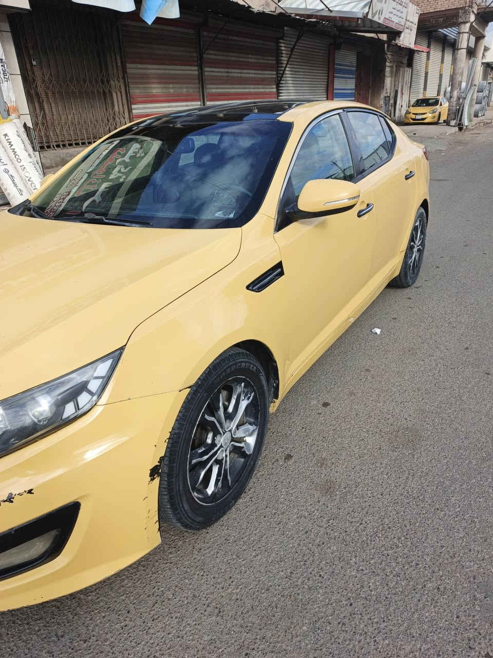 السلام عليكم
اوبتما امريكية 2013 فول بصمة بانوراما مري شفط تحكمات تبريد خلفي امامي كشنات كهرباء تدفئة استيرا تدفئة 
محرك ٢٤٠٠ بدون اي نتقيص او تبخير 
صدر خلفي امامي خير من الله 
نواقص بسيطة بية تبريد نقص غاز بانوراما اتشكل بل فتح 
بسمي سنوية ورقم كلة جديد 
هيئة نقابة مصفرة سعر ٩٠ بية مجال قلبل 
مكانة بغداد 
سونر موجود وكلشي واضح 
‏‪***********‬‏
