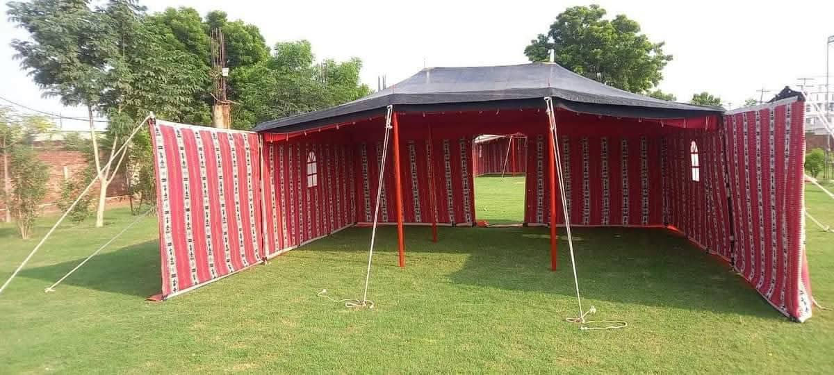 خيمة باكستانية جديدة، لم تُستخدم بعد.
مكوّنة من أربع طبقات، مقاومة للمطر.
المقاس: 4 × 6.
اللون الخارجي: أسود مخطط بالأبيض.
اللون الداخلي: أحمر ملكي.
السعر: 575
📞***********
