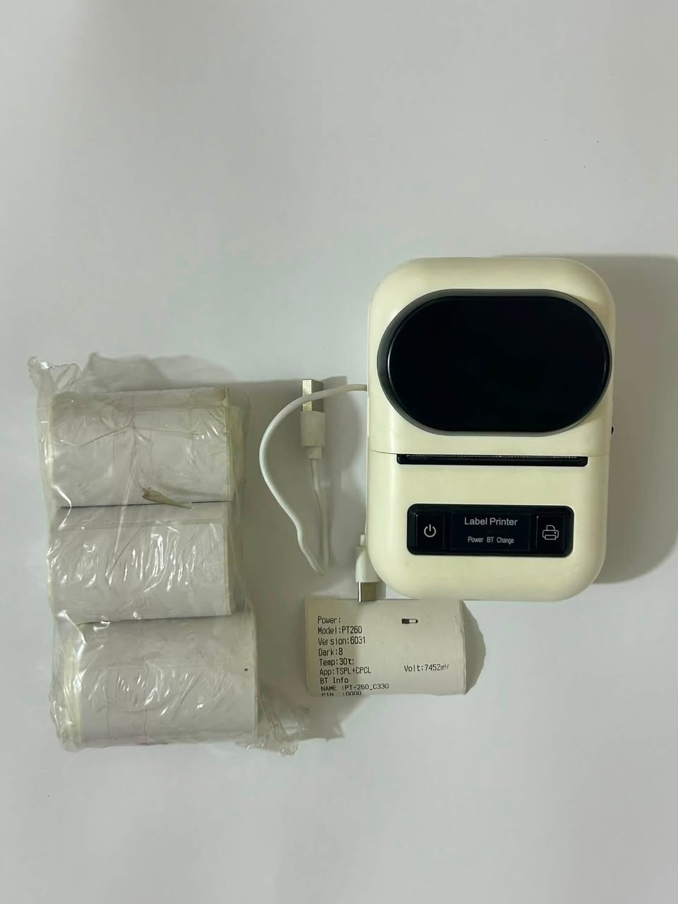 طابعة حرارية PT260 مع 3 رولات
طباعة الليبل - شعار - ملاحظات 

برنامجها اسمه Dlabel
السعر 30 ويتوفر توصيل


**إذا كنت صاحب هذا الإعلان وتريد حذفه لأي سبب، رجاءا أرسل رسالة إلى الدعم الفني**