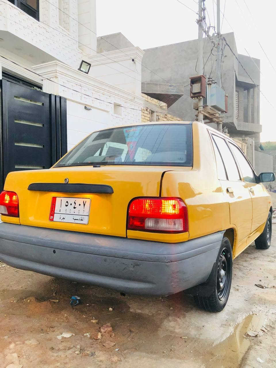 سايبه موديل 22 رقم قادسيه 

كفاله عامه من كلشي خطين غاز بنزين تخم تاير حداديه جديد تبريد مصفره هيئه وغرامه سعر 60 $بيه مجال بسيط 
شراي اتصل مكاني دوانيه

***********
