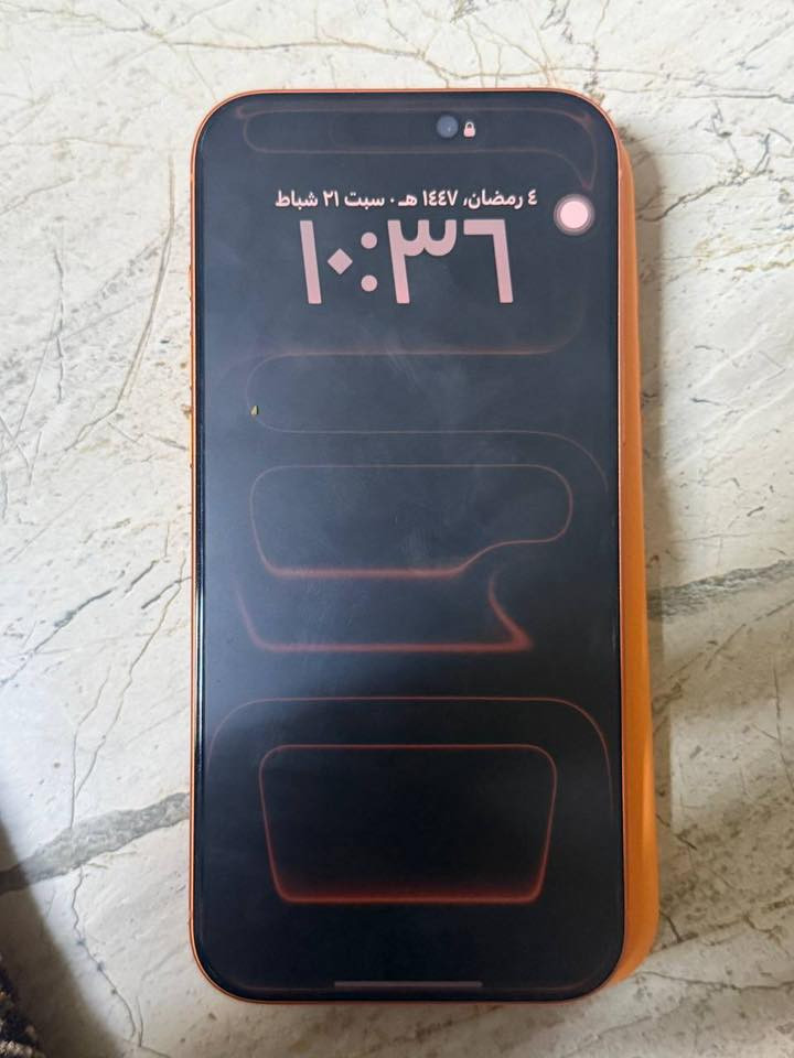 سلام عليكم ايفون ١٧برو ماكس جديد فتحته من الكرتون على ايـدմ̤ بطاريه ١٠٠ 

كلشي موضح ب الصوره مكاني بغداد الحارثيه 

***********
