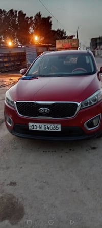 سورنتو للبيع موديل ٢٠١٦ وارد أمريكي الحادث باب السايق والوراء صبغ فقط ...