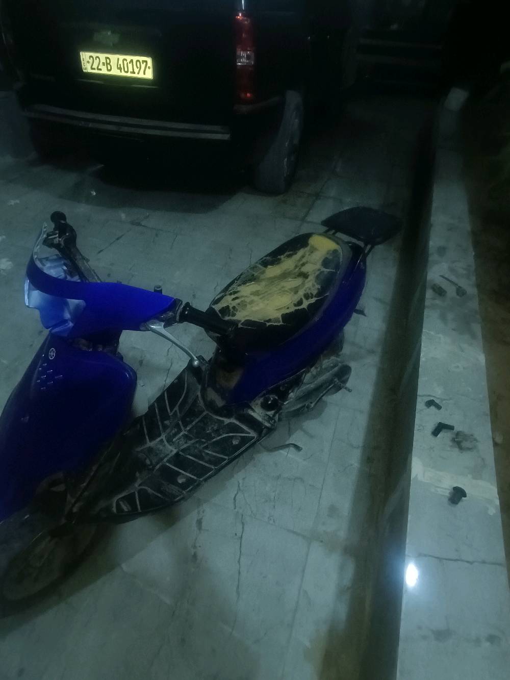 سلام عليكم  دراجه 9زروف كلشي مابيه شقالاه نكره  عنوان بصره ابي الخصيب يوسفان وبيه مجال

 