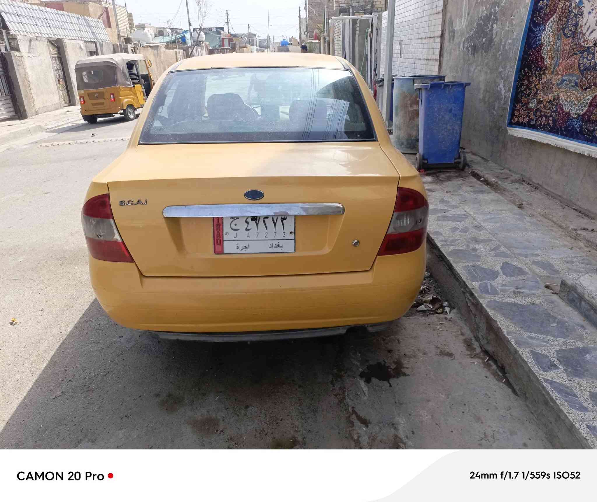 السلام عليكم طيبة موديل 2015مكفوله كفاله عامه من صبغ من شواصي. مكينه كير تبريد خير من الله سيارة جاهزة كبل للشارع سعرها 38 وبيها مجال بصيط ماشيه 164عنواي  بغداد حي نورين هاتف ***********
