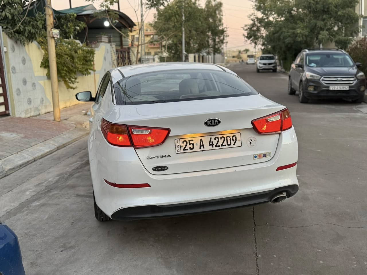 كيا اوبتيما 2014 محرك 2000 دووش…. بسعر مناسب جدا ✅ مناسب سعره ✅ 103 ورقه قفله من الاخير لا تخابرني للمعامله ❤️ ارخص من الصني 

رقم كركوك باسمنه شرط التحويل والغرامات
بيها بونيد متبدل (( سياره بدون حادث )) 

واكع عليها حديد مال اعلانات عالبونيد واكو 3 رصعات بالسقف + حالوب  ✅✅✅

مكينه مفتوح ( تجفيت ) اي عيب مبيها  
بطاقه بنزين هم وياها ✅ صورة الفحص بوكته يم هردي مسوينه هم موجوده ويالصور ✅
مكان السياره كركوك ***********
