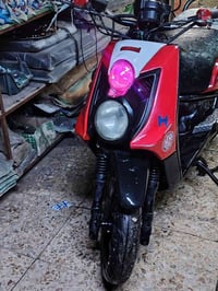 دراجة سكنس جبلي نضيفة محرك مكفول كفرات مختمة ناقصها فيت بم بريك خلفي و...