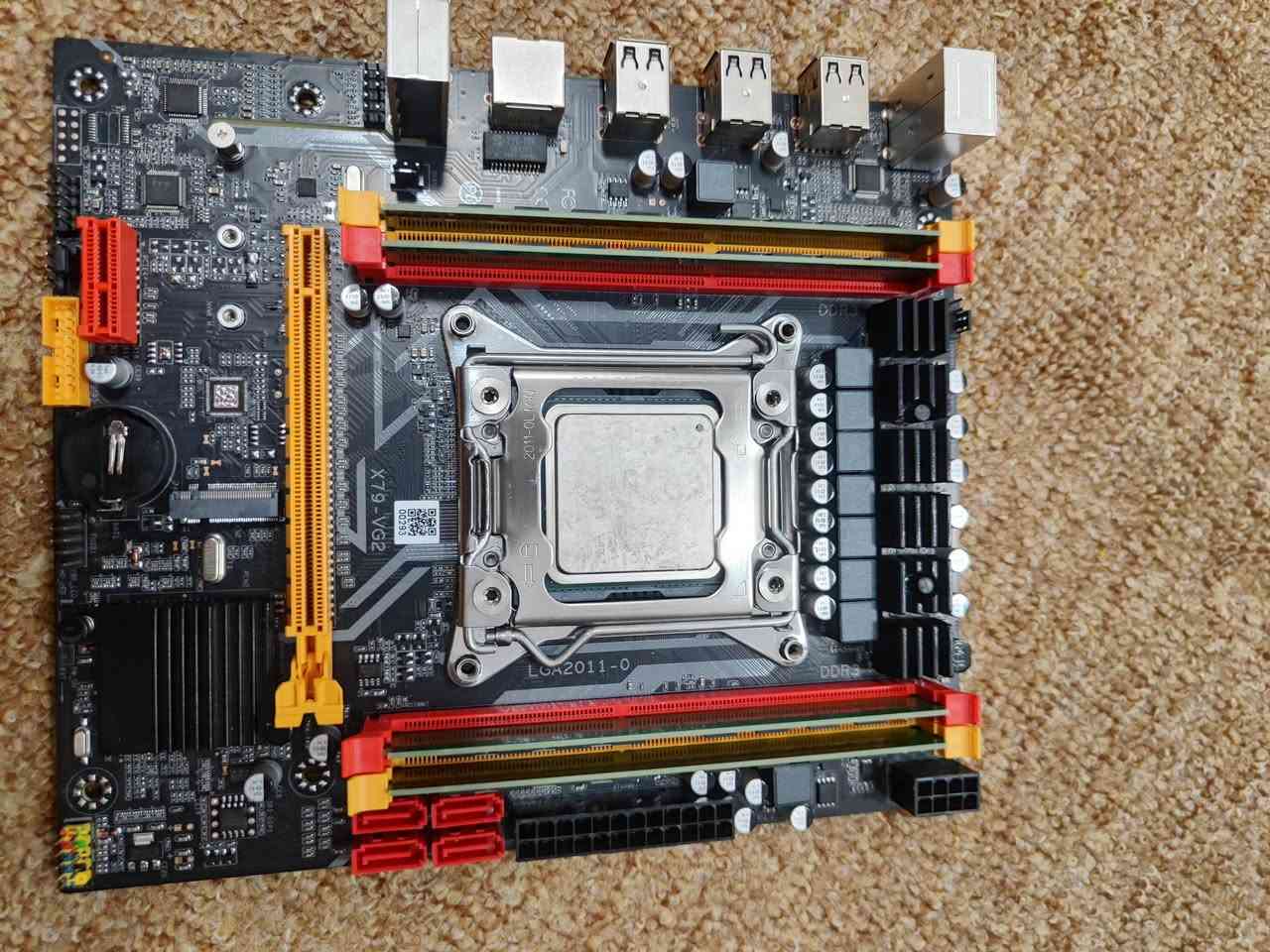 بوردات
1.X99..rs9/// بورد ومعالج ورامات ١٦ ٨+٨
سعر ميه الف

2.بوردين x99 مع معالج 2650 واحد منهن بي رام ٨ كيكا 
للي بي رام ب ٥٥
الي ما بيهه رام ٣٥

3.
بورد x79  مع معالج٢٦٨٩ واربع قطع رامات حجم 8 للقطعه سعرهه 50


**إذا كنت صاحب هذا الإعلان وتريد حذفه لأي سبب، رجاءا أرسل رسالة إلى الدعم الفني**